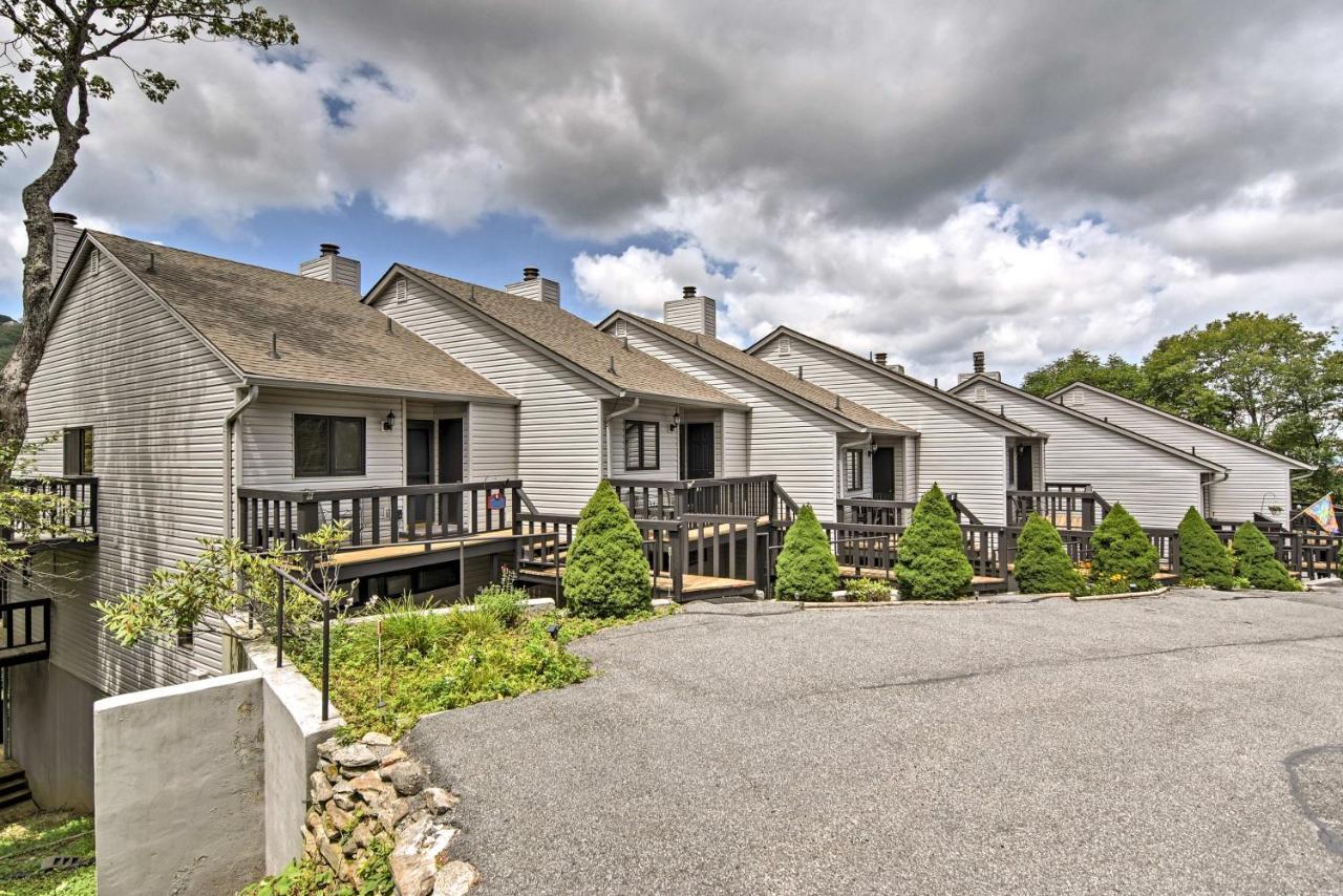 Beech Mountain Condo With Balcony, Walk To Resort! Luaran gambar